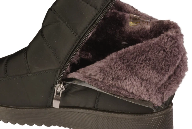 Women's snow boots Feisal DX56-32BL black, sizes 39–43