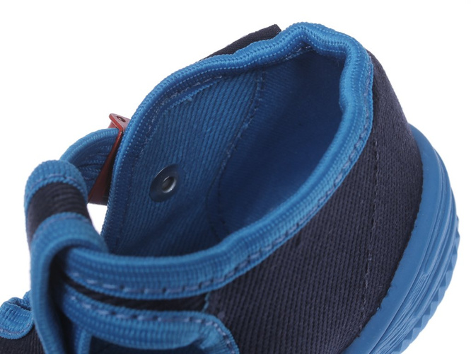 Children's sneakers Viggami BAMBIHAFT navy blue size 19-25