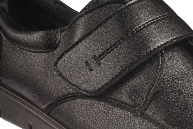 Le Scarpe M8212-1BL men's shoes, black, sizes 40-45