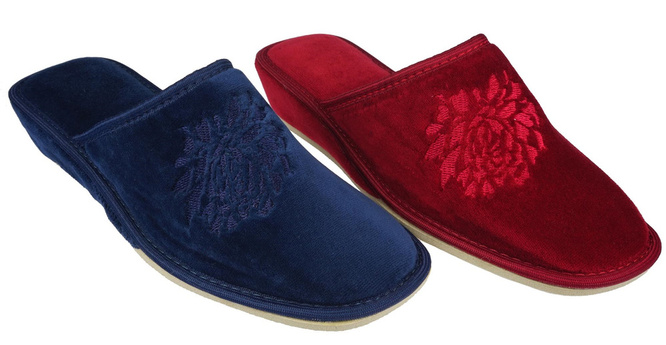 Women's shoes Meteor DV030 AGA red, navy blue and blue, size 36-41