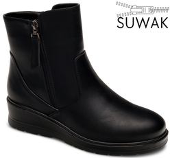 Skotnicki DB-3-195BL women's winter shoes, black, sizes 36-41