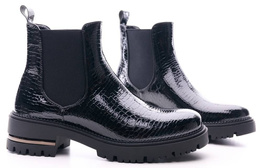 Sergio Leone DTR746CZLA women's Chelsea boots, black, sizes 36-40