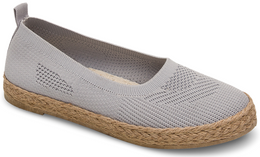 Espadryle damskie Skotnicki DT-3-0547GY szare rozm.36-41