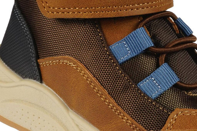 Children's transition shoes Apawwa AGD476BR brown size 21-28