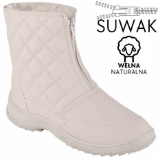 Women's wintery Skarpol D130DAMAPIKSABE beige size 38-42
