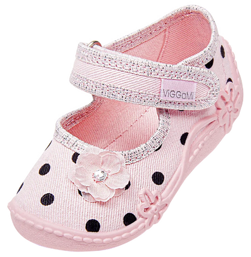 Viggami JAGÓDKA GRASZKI children's sneakers, pink, sizes 18-27
