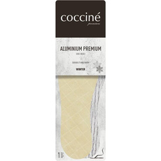 Cocciné ALUMINUM SILVER shoe inserts, sizes 36-46