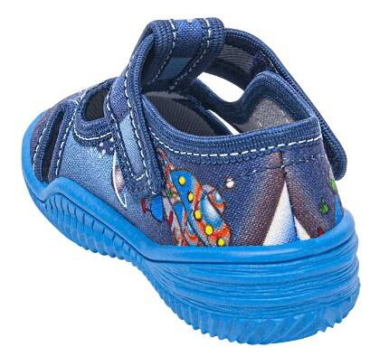 Children's Viggami JUPITER navy blue sneakers, size 20-25