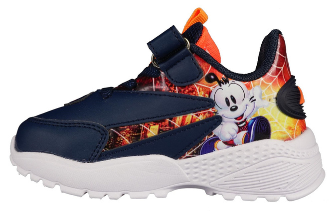 Buty sportowe dziecięce American Club ABD-07 czerwone i granatowe rozm.22-26