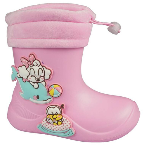 Kalosze dziecięce Apawwa BJ385PI różowe rozm.25-30