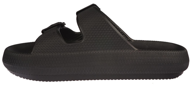 American Club MNH-157 men's pool flip-flops black and navy blue size 41-45