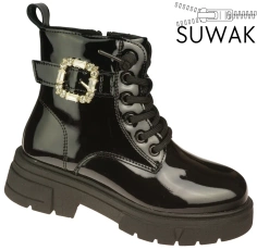 Obuwie przejściowe dziecięce Apawwa CB5753RBL czarne rozm.28-35