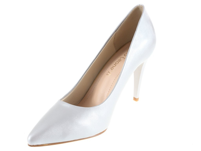 Women's high heels Sergio Leone D1878SRPE silver size 36-40