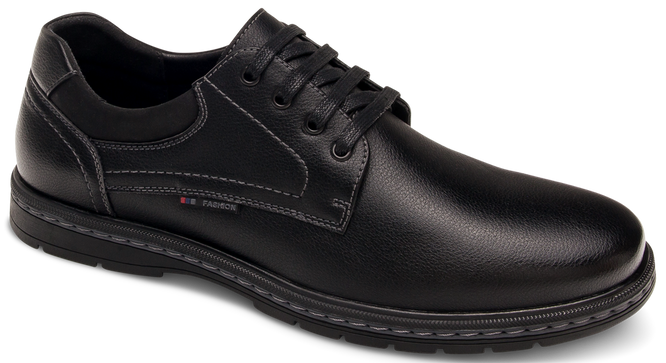 Men's half-boots Skotnicki MP-4-7034BL black size 40-45
