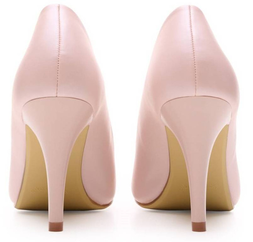 Women's high heels Sergio Leone D1399JROPE light pink size 36-41