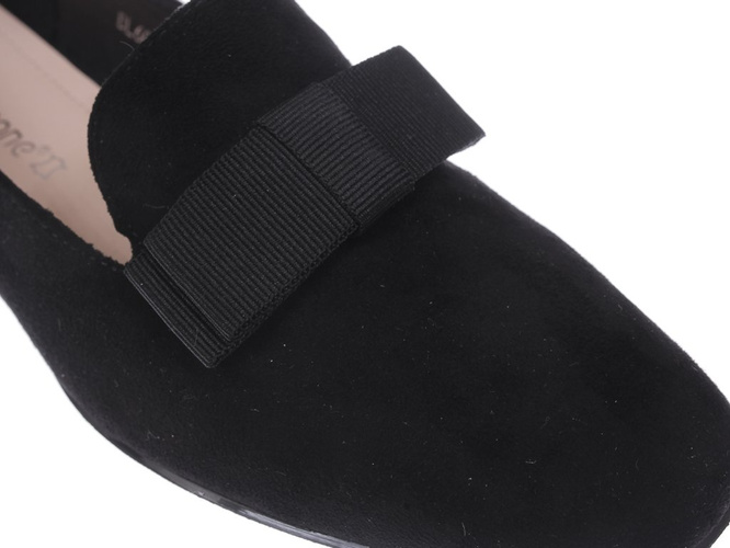 Mokasyny damskie Sergio Leone DBL600CZMI czarne rozm.36-40