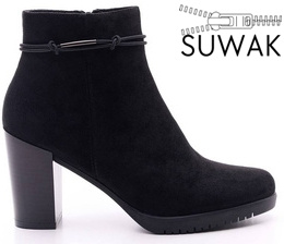 Buty zimowe damskie Sergio Leone DBT306CZMI czarne rozm.36-40