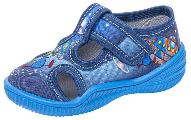 Children's Viggami JUPITER navy blue sneakers, size 20-25