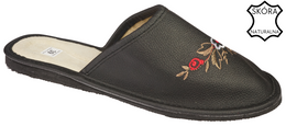 Pako Women's Highland Slippers DP2504 – Black, Sizes 36-41