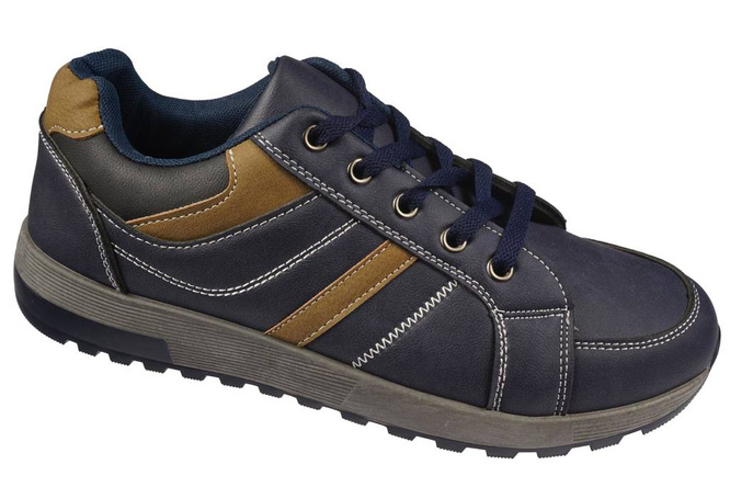 Sunlanse MM07-2NA men's sports shoes, navy blue, size 41-46