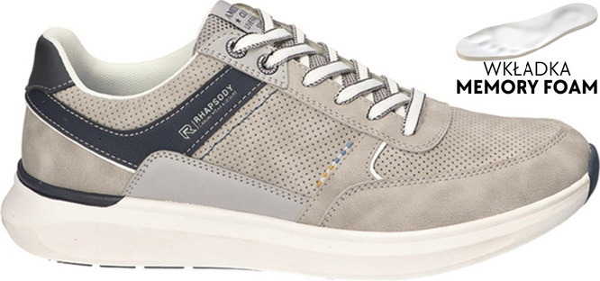 American Club MRH-124 men's sports shoes, navy blue and gray, sizes 41-46