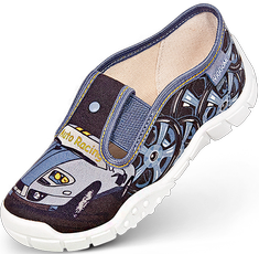 Tenisówki dziecięce Viggami LEO DRUK granatowe rozm.34-36