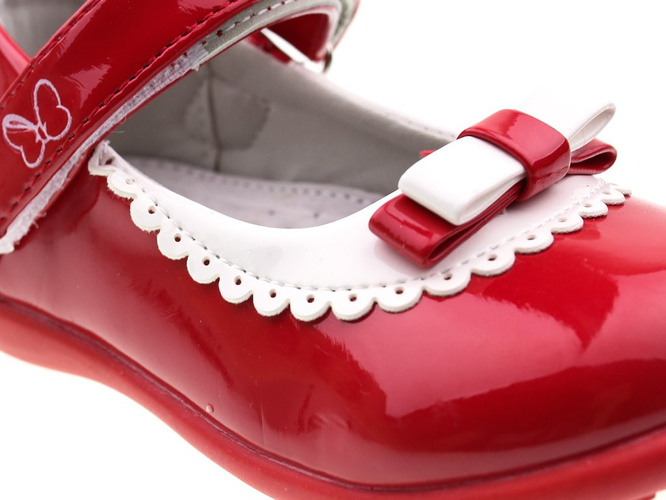 Children's shoes Clibee AD-606RE red size 20-25