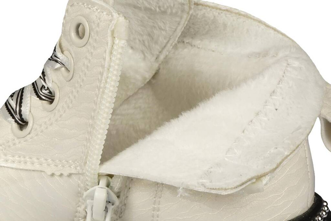 Children's transition shoes Apawwa BNQ734WH white, size 25-30