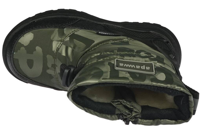 Apawwa ATJ992P-1GR children's snow boots green size 22-27