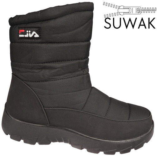 Feisal DJS1-2BL women's snow boots, black, sizes 39-43