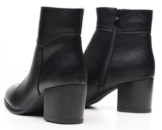 Buty zimowe damskie Sergio Leone DBT631CZSK czarne rozm.36-40