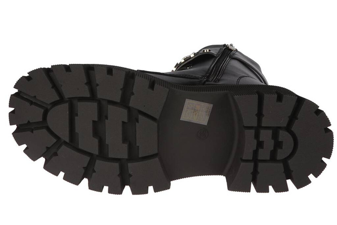 Purlina DPM3324-1BL youth winter shoes, black, sizes 36-41