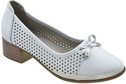 Women's shoes Sandway DF2033-1BI white, size 36-41