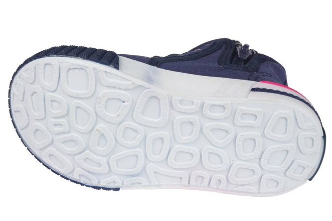 Children's sneakers Clibee AB-72BUPE navy blue size 20-25