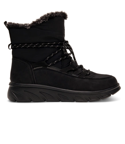 Women’s snow boots Jankowski DB-3-401BL black, sizes 36–41