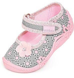 Children's sneakers Viggami TOSIA DRUK grey and pink size 18-27