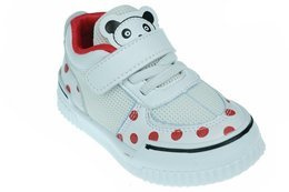 Children's sports shoes Apawwa ANC59RE white and red size 21-25