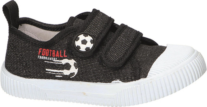 American Club BTEN-173 children's sneakers black and navy blue size 24-28