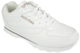 Buty sportowe damskie Sklaziners DB-014WH białe rozm.37-41