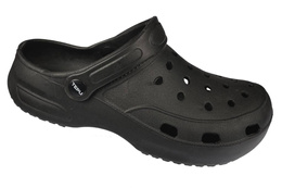 Women's Tepu DG73A036BL black pool slippers, size 36-41