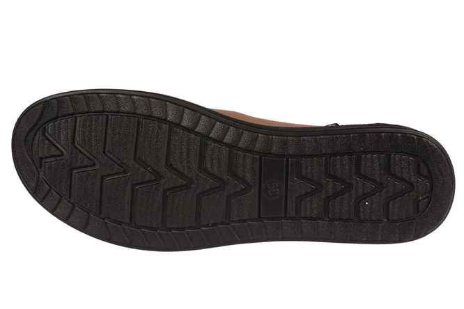 Półbuty damskie Le Scarpe DA7285-1 czarne rozm.36-41