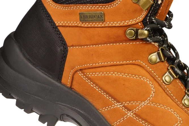 Men's winter shoes American Club MCY-58 black and brown size 41-45