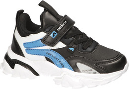 American Club BBS-21 black-red and black-blue children's sports shoes, size 27-31