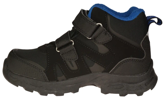 American Club BSN-32 black and navy blue children's winter shoes, size 28-32