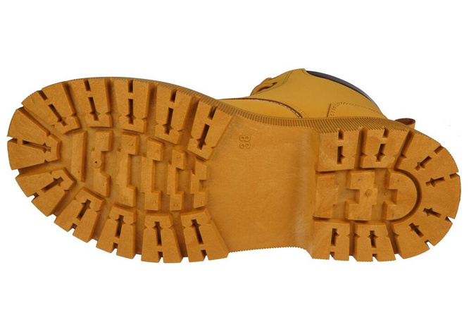 Le Scarpe DA7145-32YBR youth winter shoes, camel, sizes 37-42