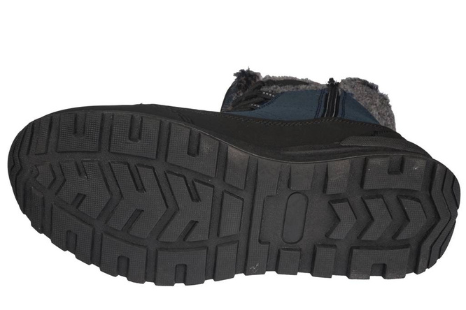 Buty zimowe damskie American Club DSN-27 granatowe rozm.37-41