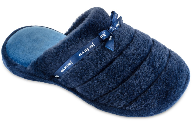 Women’s Slippers Meteor DV260 RIBBON navy blue sizes 36-40