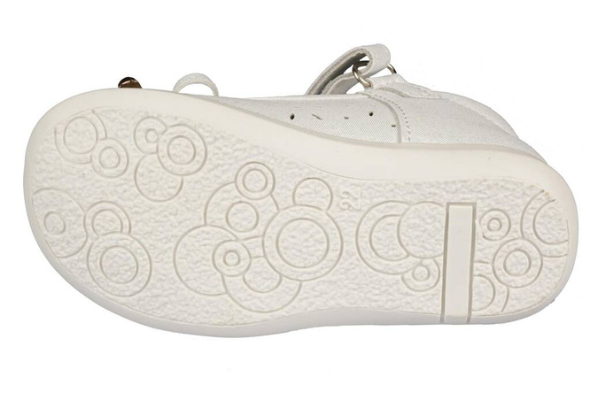 Apawwa ATC219WH girls' shoes, white, sizes 19-24