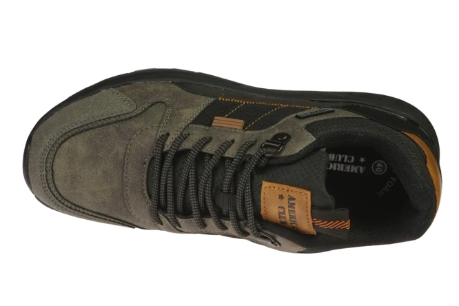 Buty sportowe męskie American Club MAA-49 czarno-szare rozm.42-44