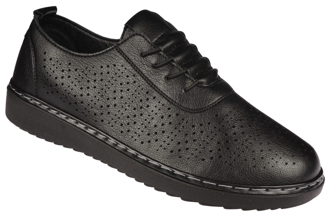 Półbuty damskie Le Scarpe DA7419-1 czarne rozm.36-41